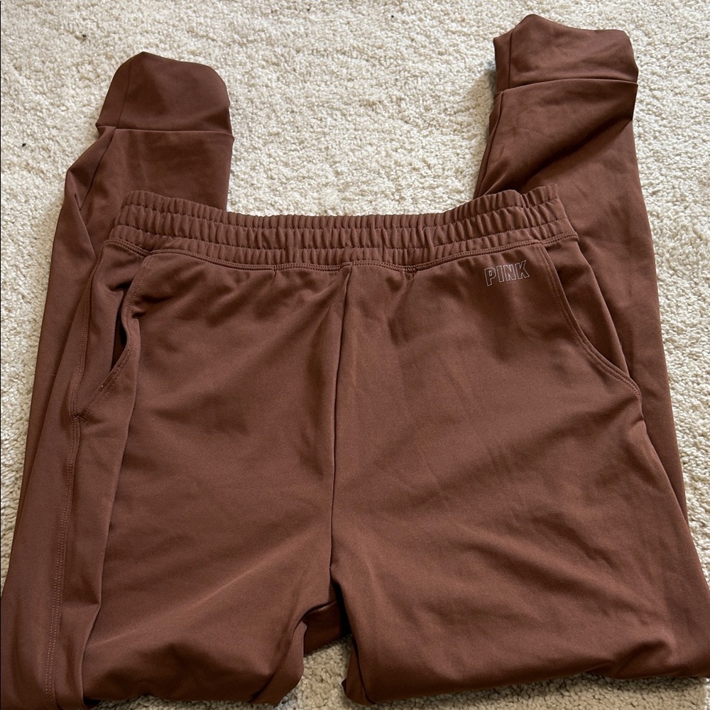 PINK Victoria's Secret Brown Joggers